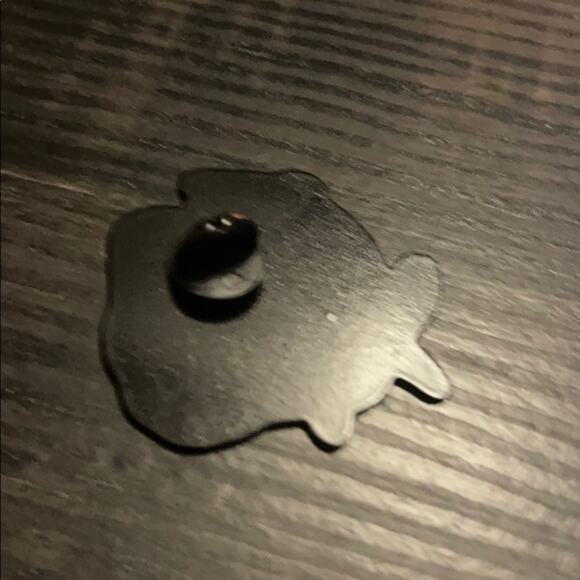 Cat with Toast and Egg Pin Brooch Kitten - Picture 2 of 2